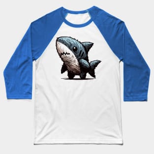 Doodle Stuffed Toy Shark Baseball T-Shirt